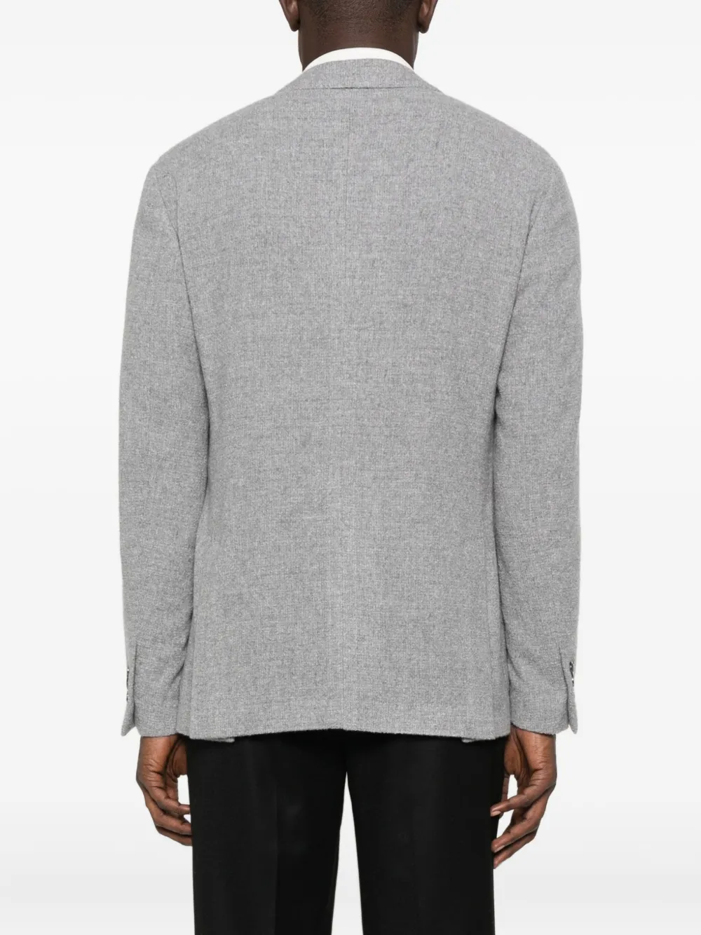 Lardini Single-breasted Blazer In Gray
