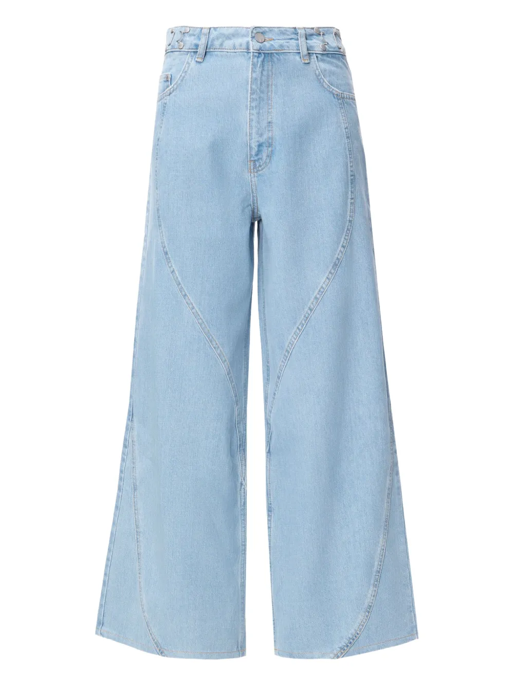 No44 curved-seam jeans | Blue | Image 1