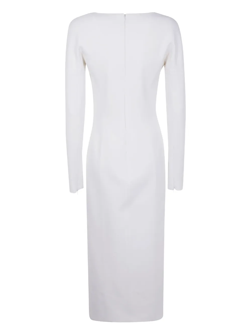 Blumarine Jurk met applicatie - Wit