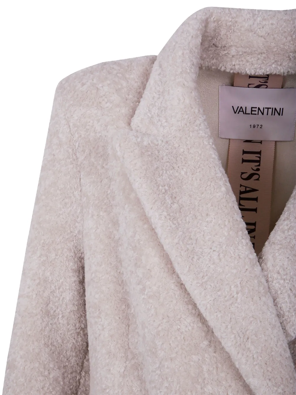 Valentini 1972 Double-breasted Coat In Pink