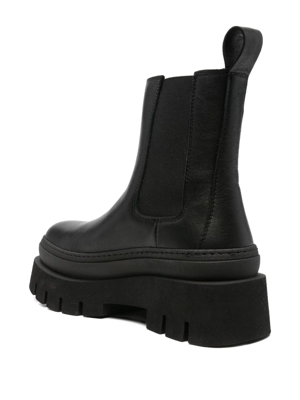 Copenhagen Pull-tab Chelsea Boots In Black