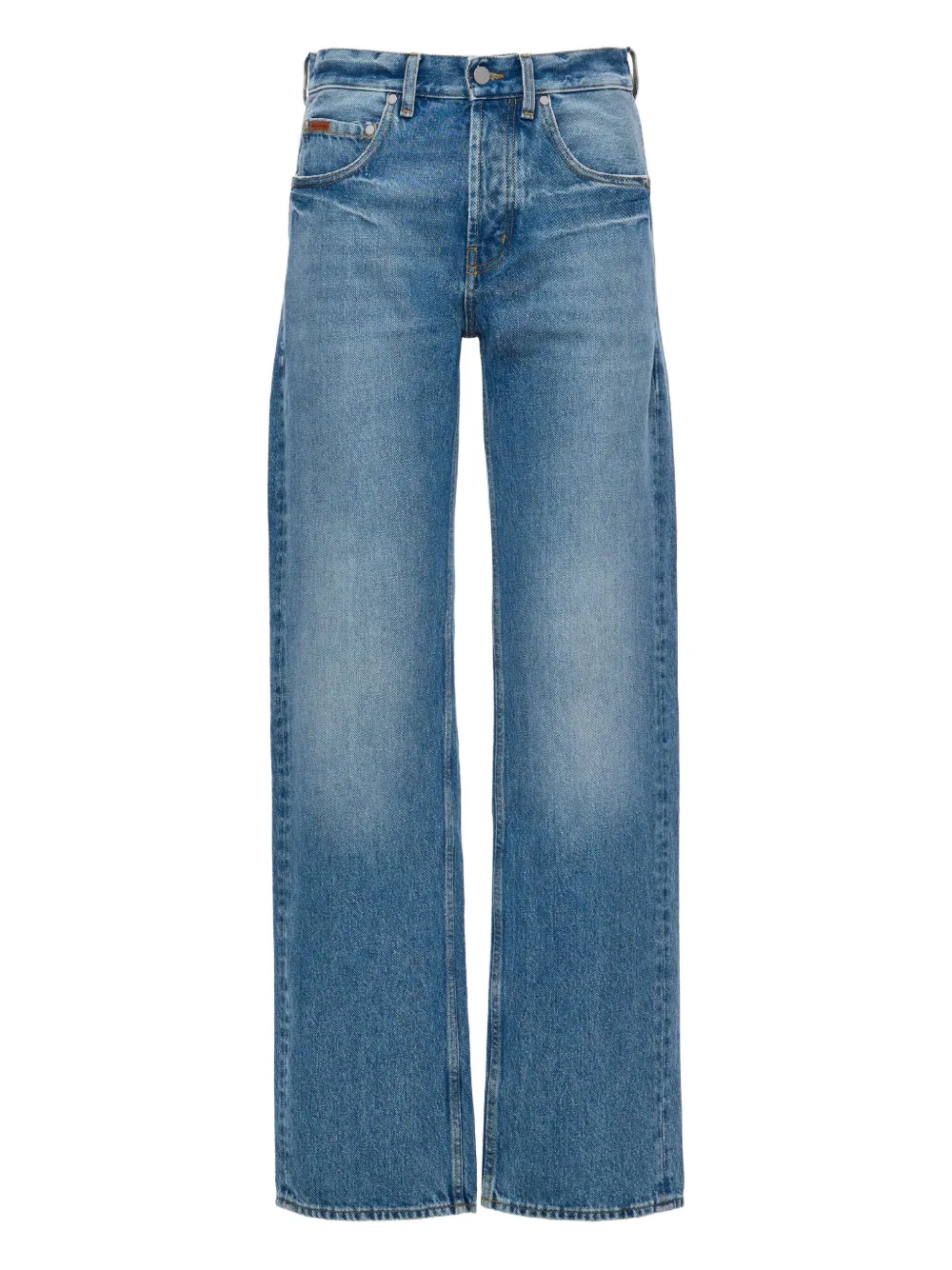No44 Cotton Jeans In Multi