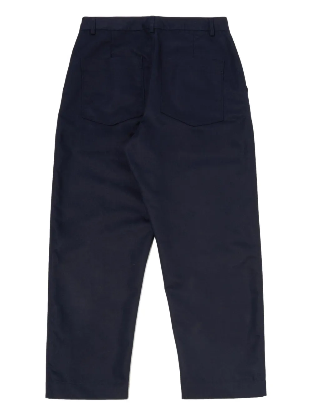 Universal Works Duke pleated-front trousers - Zwart