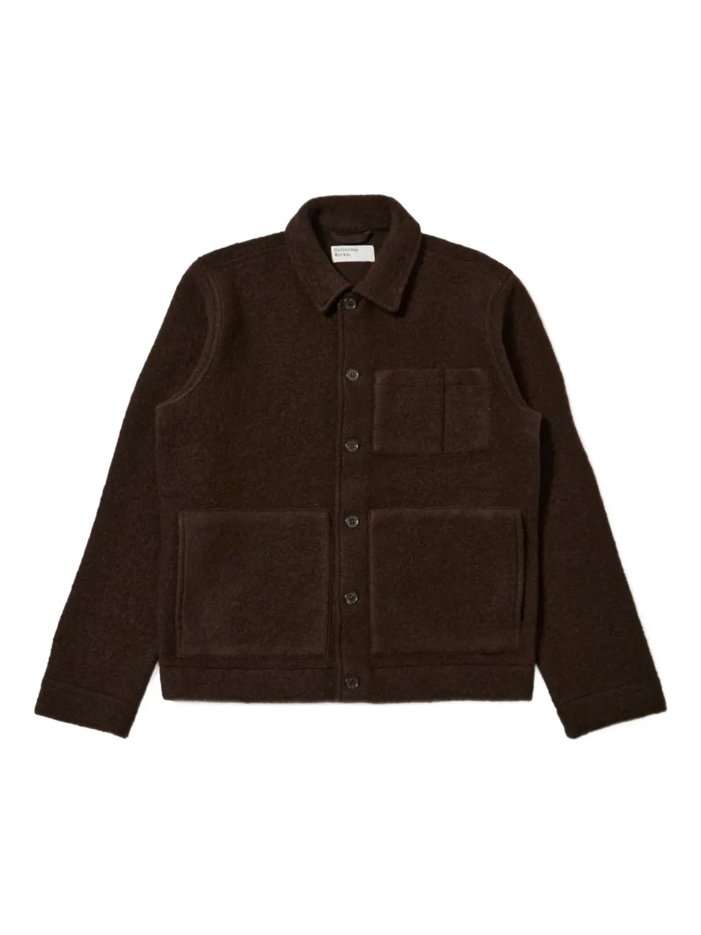 Universal Works Uniform シャツジャケット - ブラウン Universal Works Uniform シャツジャケット - ブラウン