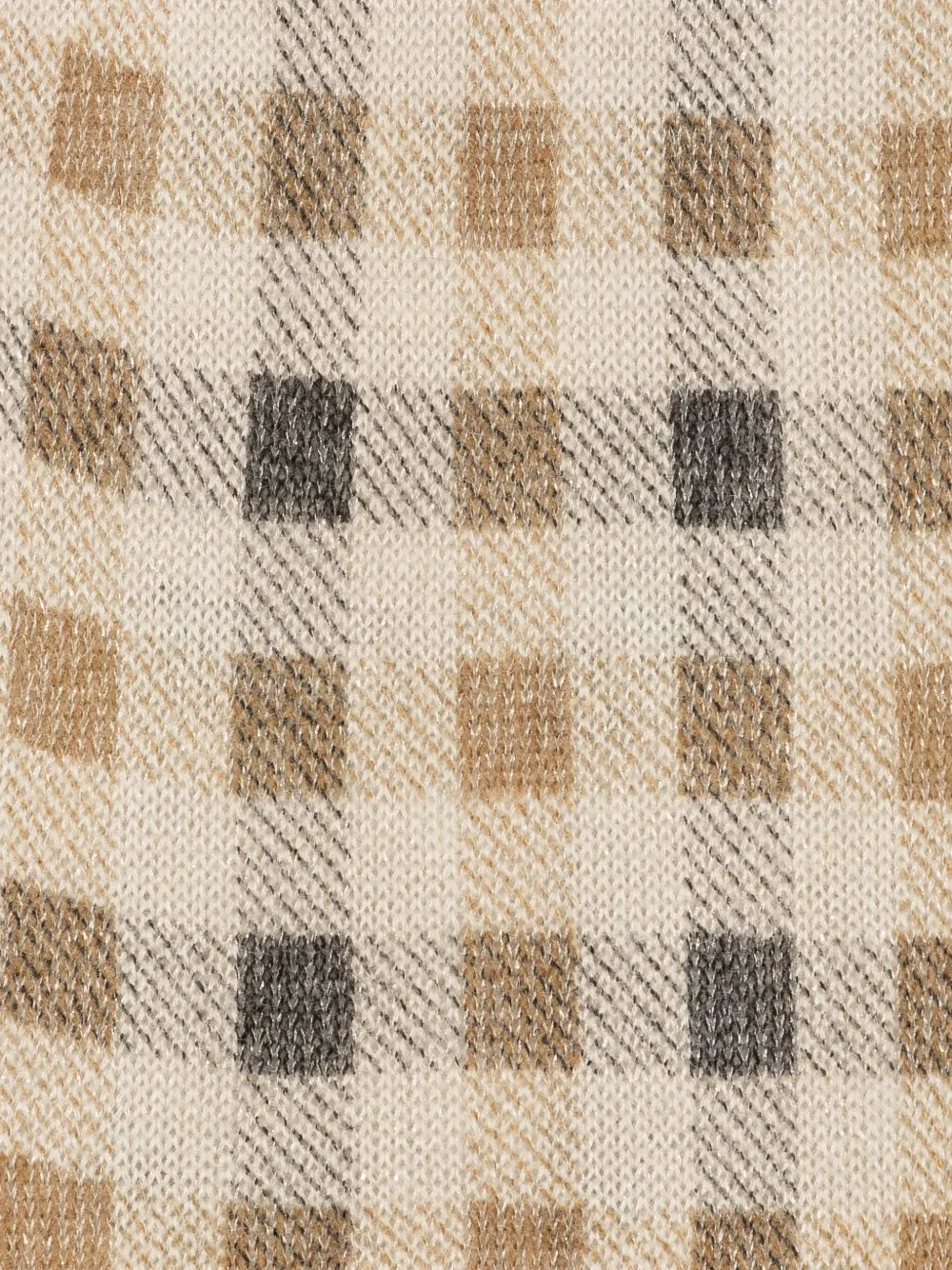 TWINSET checked scarf - Beige