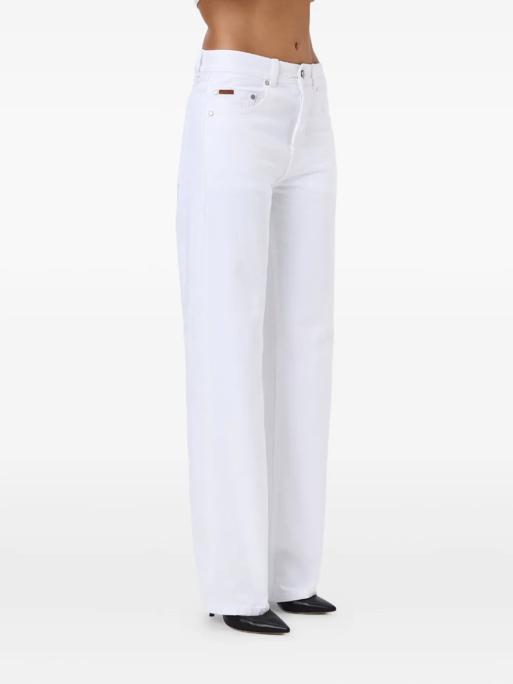 No44 Cotton Jeans In Multi