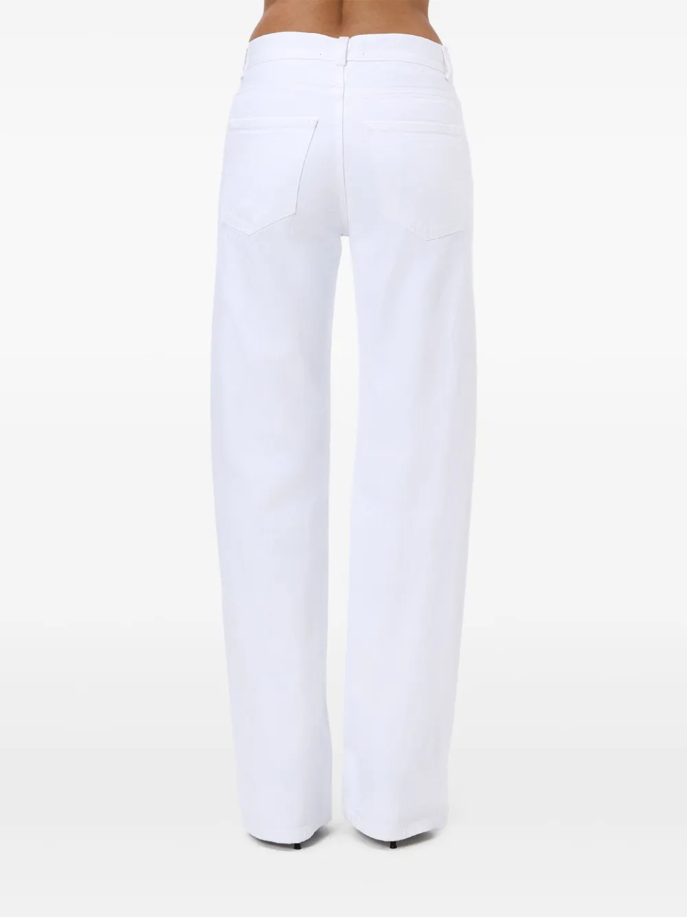 No44 Katoenen jeans Wit