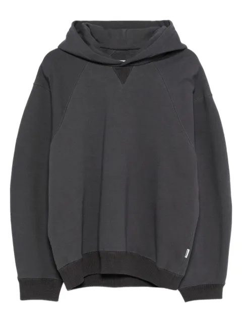 Jil Sander logo-tag hoodie 
