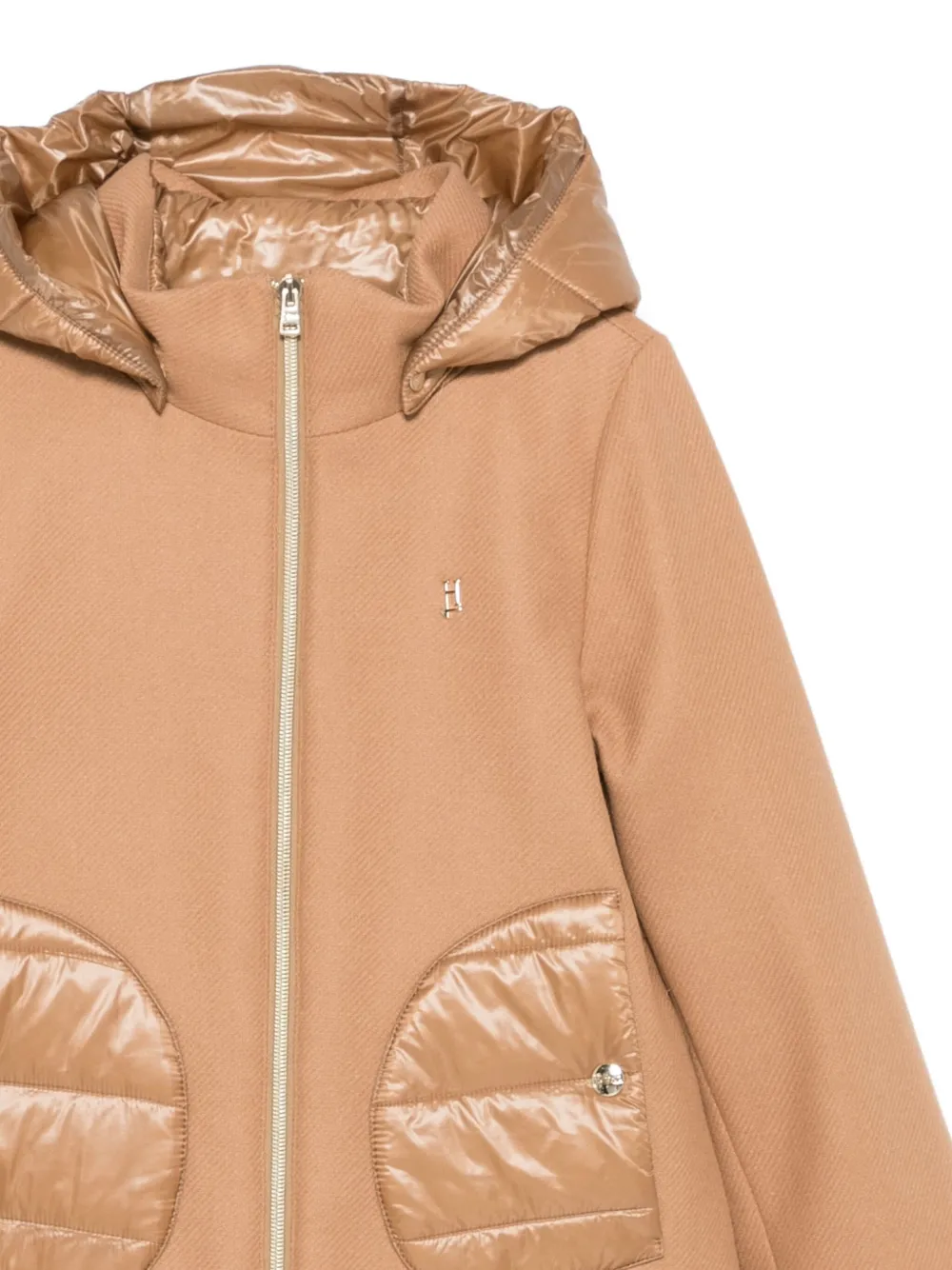 Herno Kids Jack met capuchon Beige