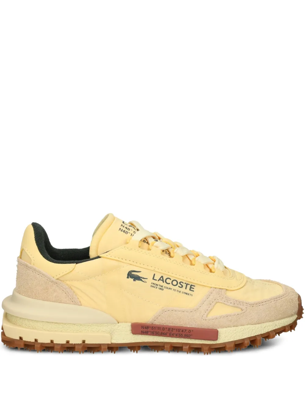 Lacoste Elite Active sneakers | Yellow | Image 1