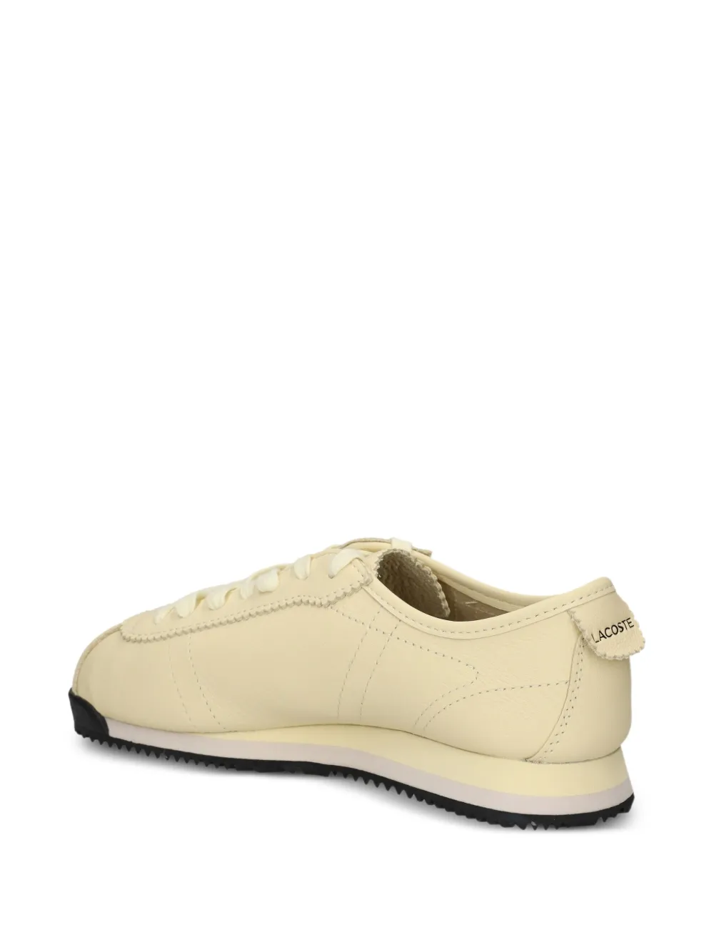 Lacoste Club-Low leren sneakers Wit