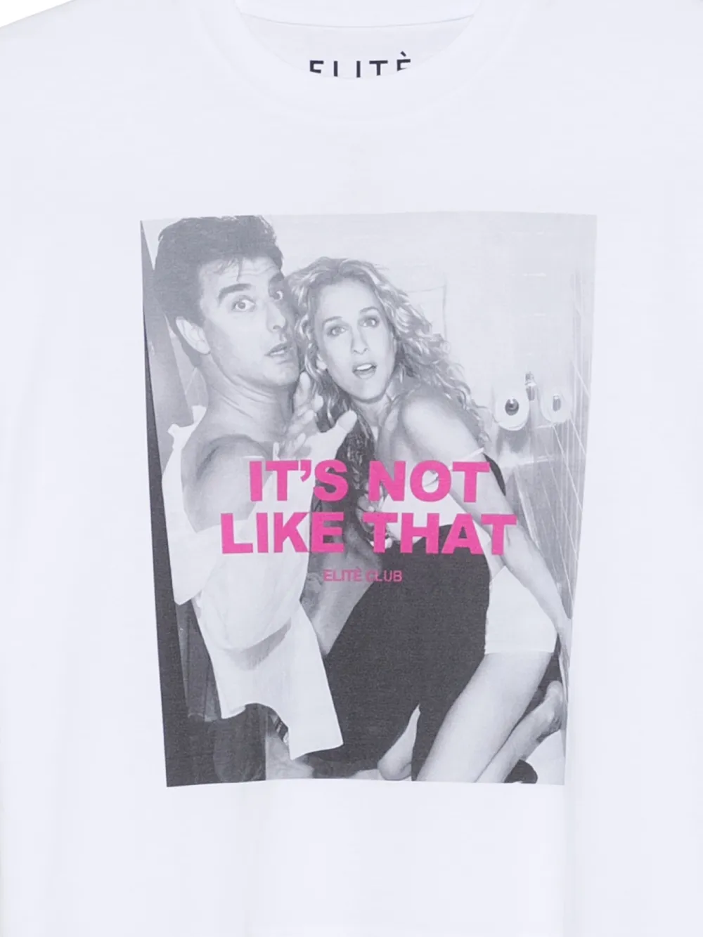 Elite Printed T-shirt In White