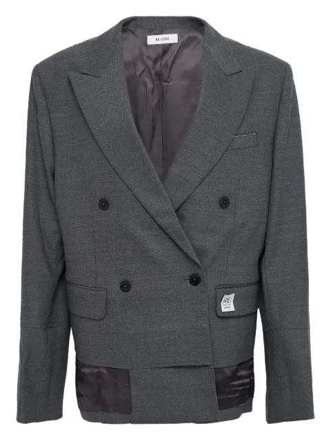 RE CODE double-breasted blazer