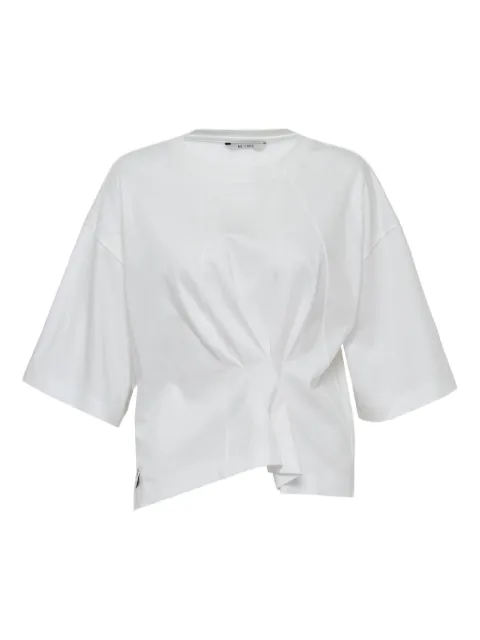 RE CODE gathered-detail T-shirt