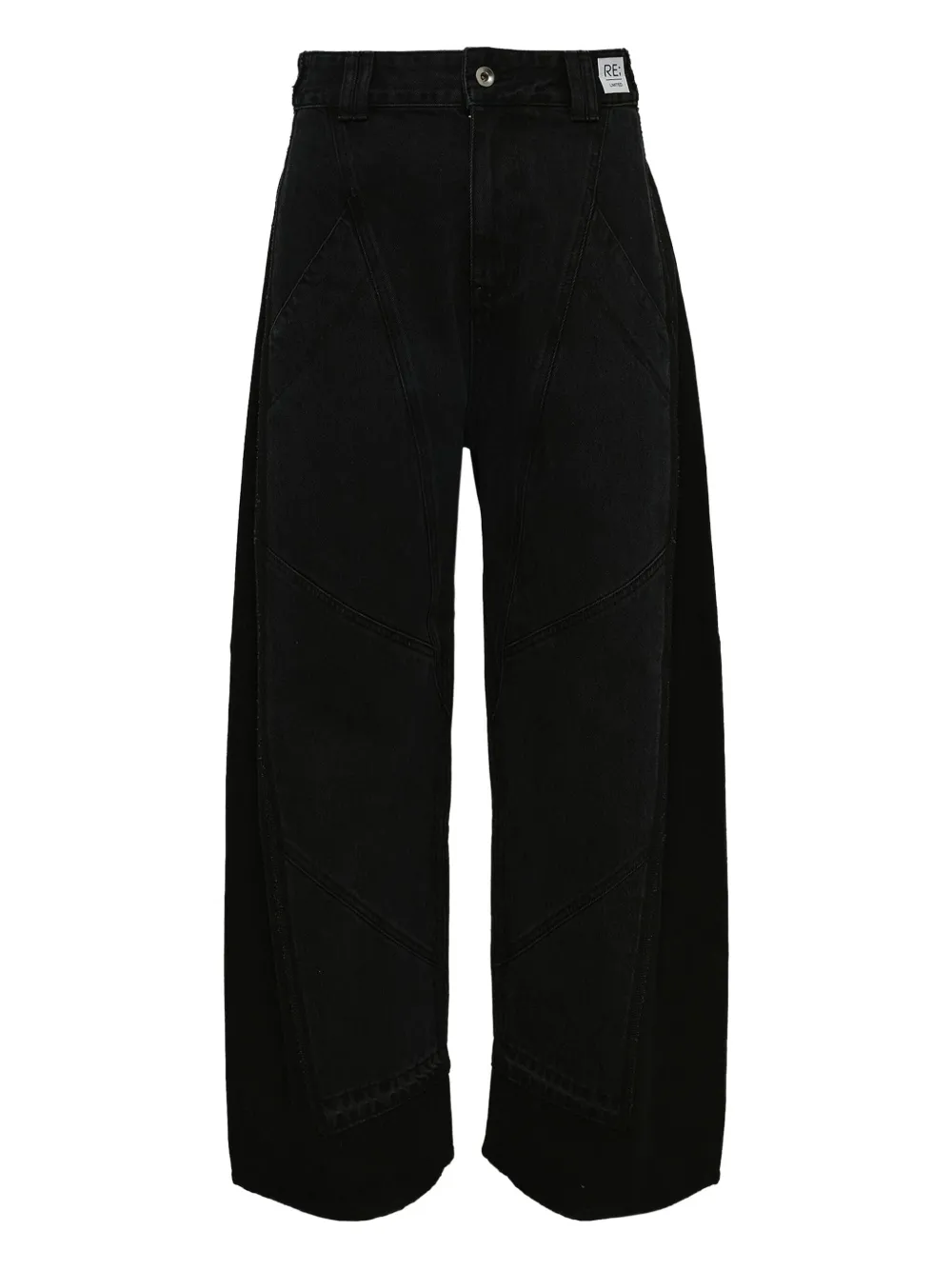 RE CODE panelled jeans | Black | Image 1