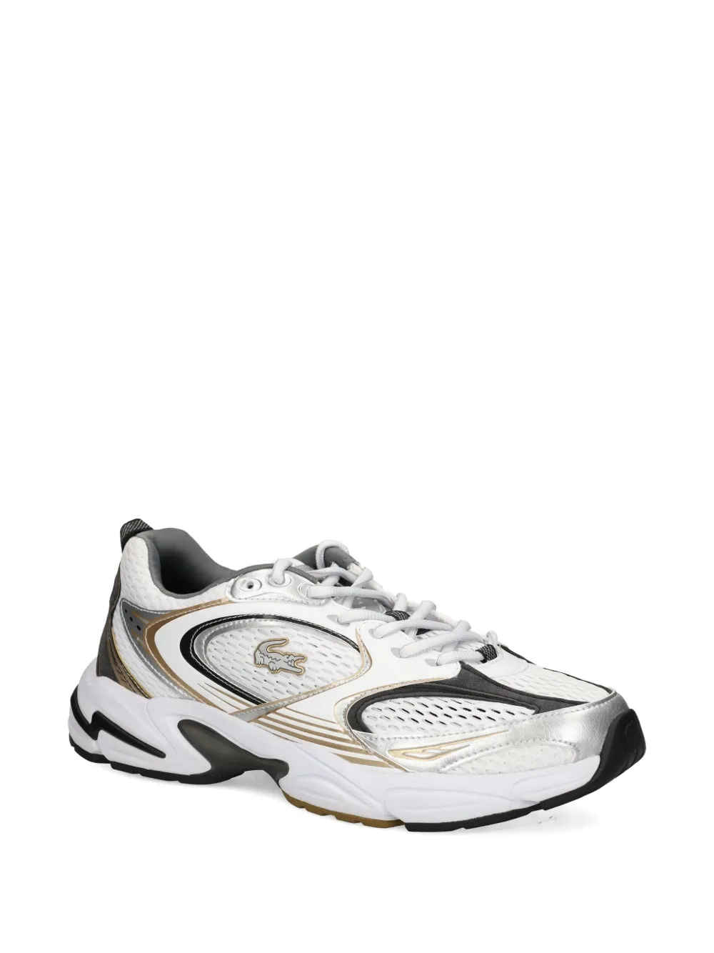 Lacoste mesh-panelled sneakers White
