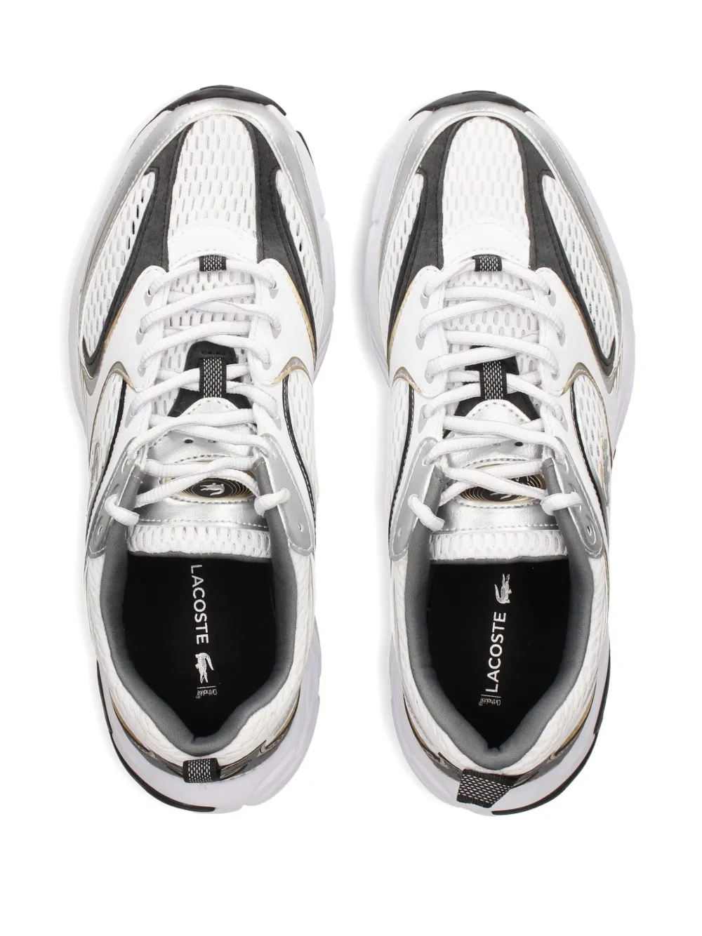 Lacoste mesh-panelled sneakers White