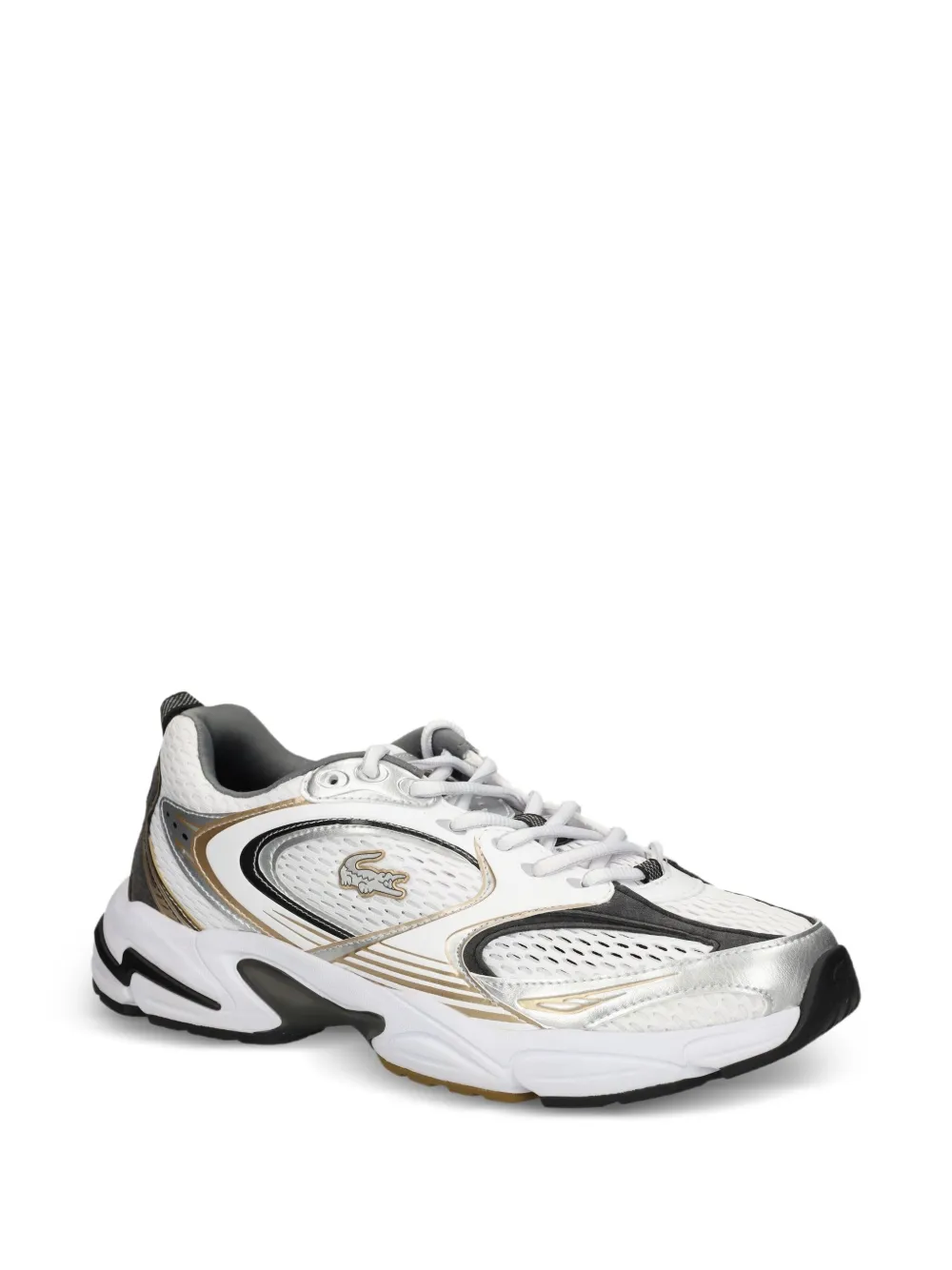 Lacoste mesh-panelled sneakers | Low-Tops | Image 2