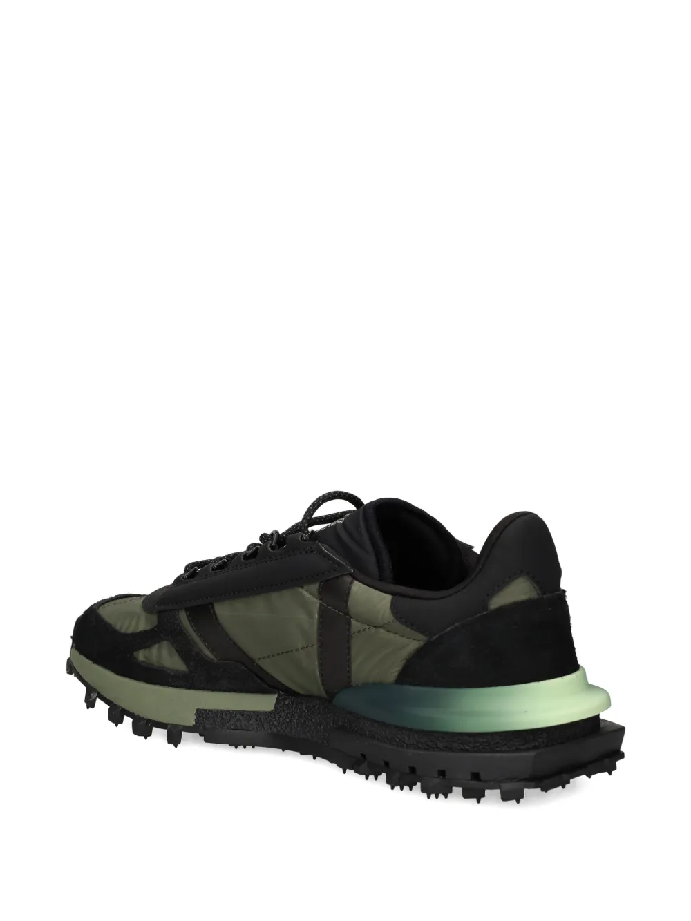 Lacoste Sneakers met vlakken en chunky zool Zwart