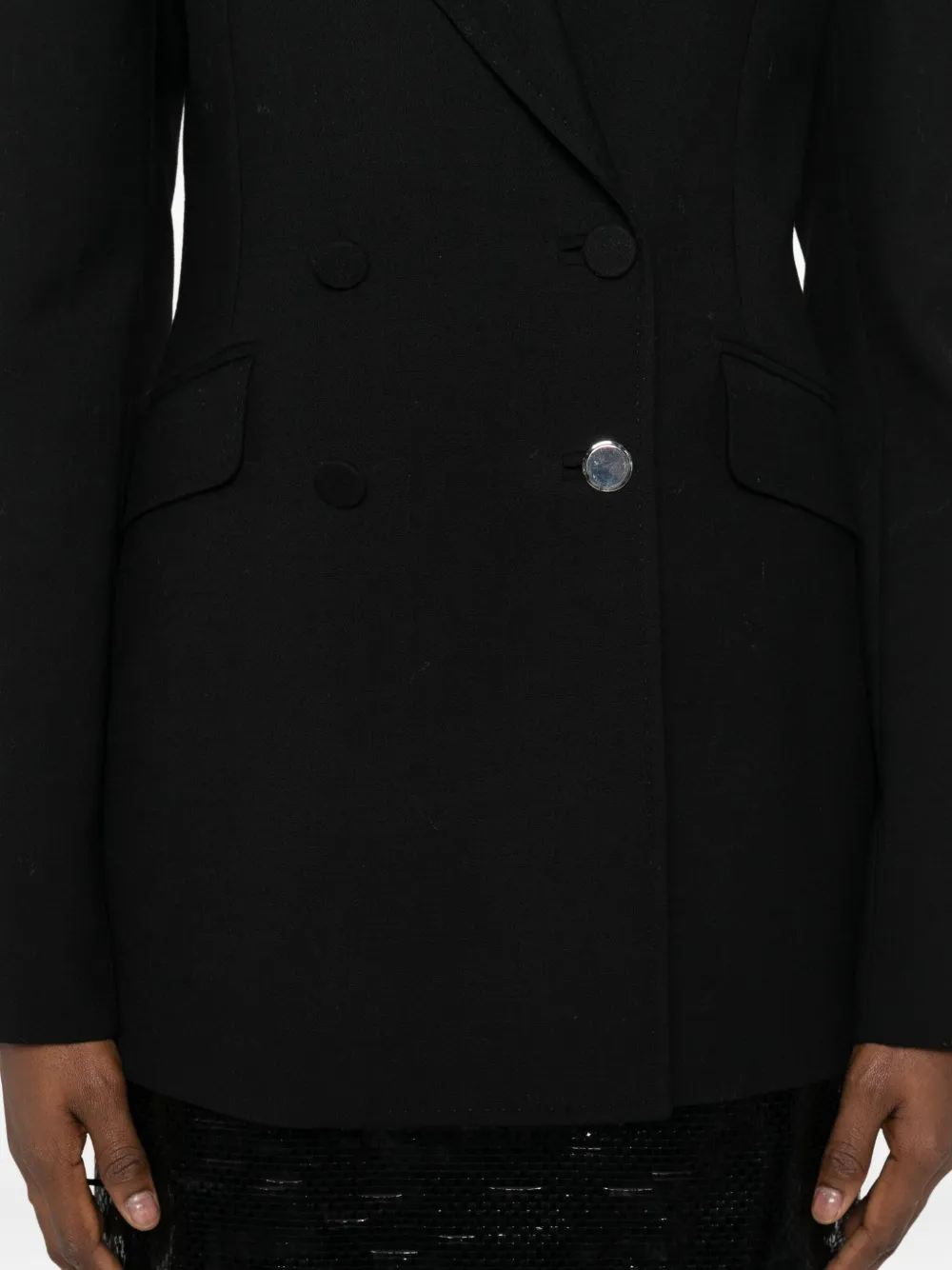 Gabriela Hearst Wollen blazer Zwart