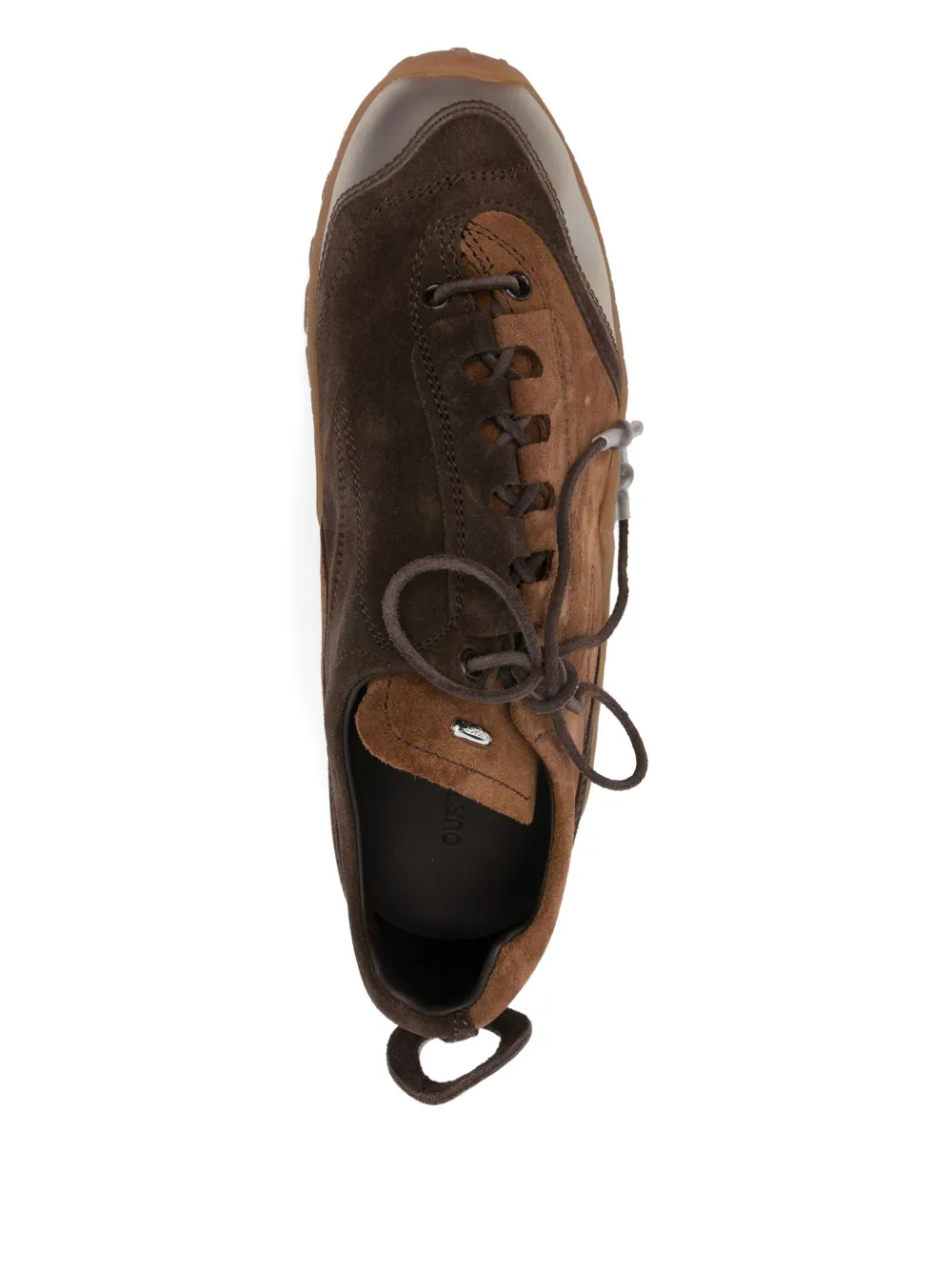 Our Legacy Suede Lace-up Low-top Sneakers In Brown