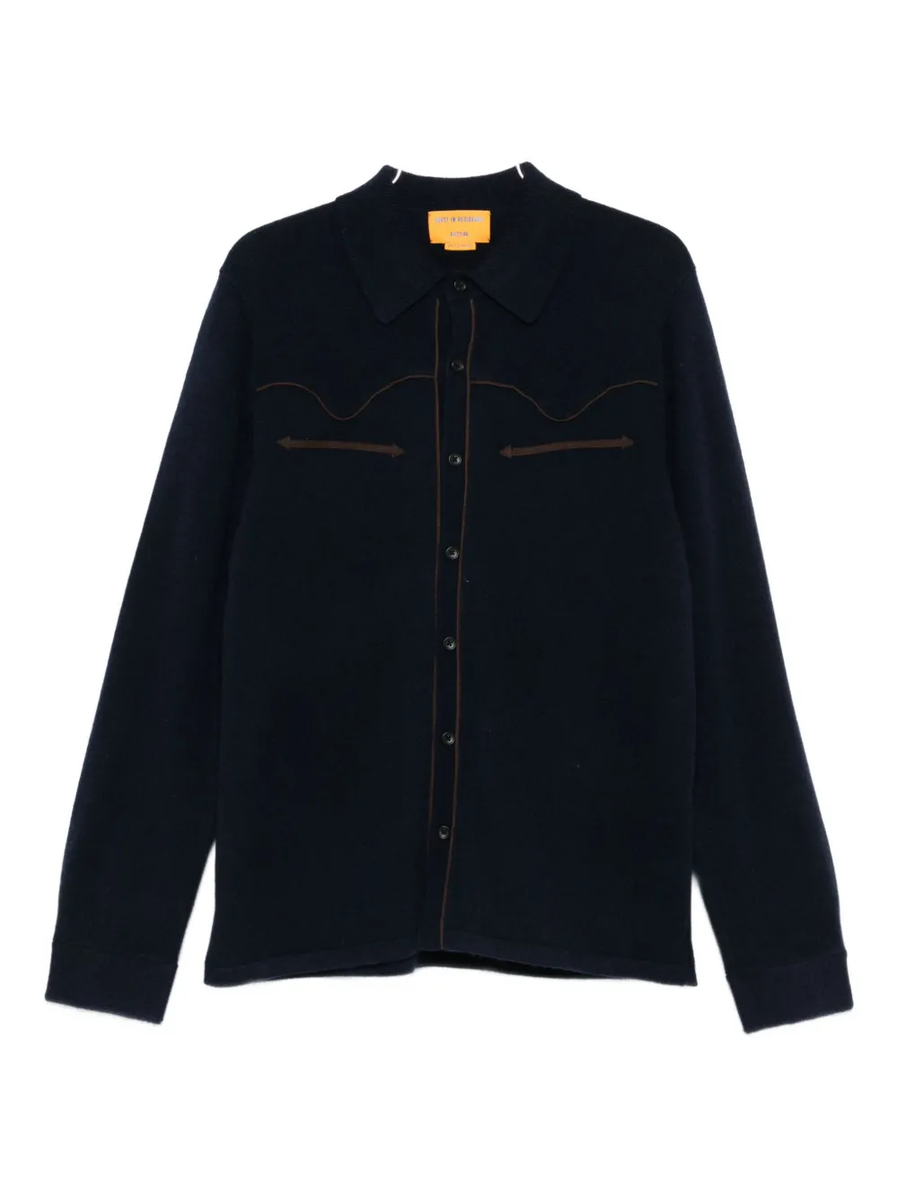 Guest In Residence cashmere shirt | Blue | Image 1