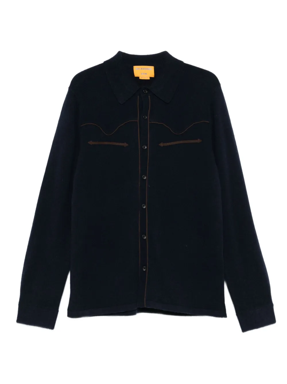 Guest In Residence cashmere shirt | Blue | Image 1