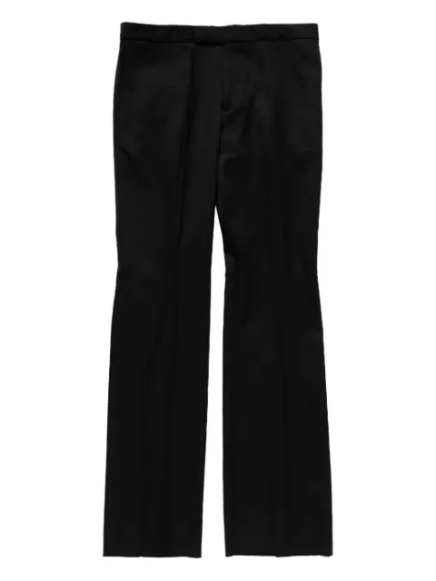 Alexander McQueen wool straight-leg trousers