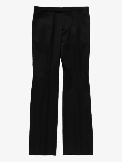 Alexander McQueen pantalones rectos de lana