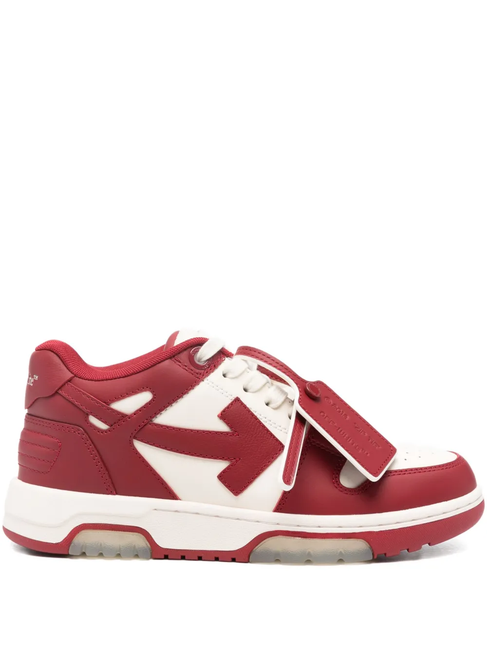 Off-White Out Of Office sneakers Rood
