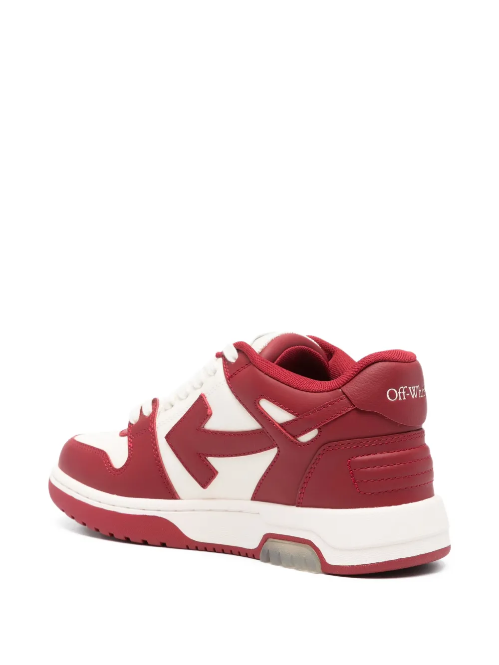 Off-White Out Of Office sneakers Rood
