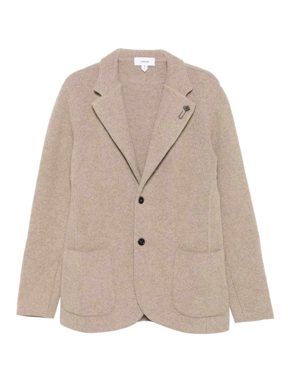 Lardini patch-pockets buttoned blazer | Neutrals | Image 1