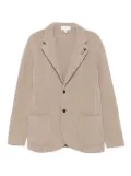 Lardini patch-pockets buttoned blazer - Neutrals