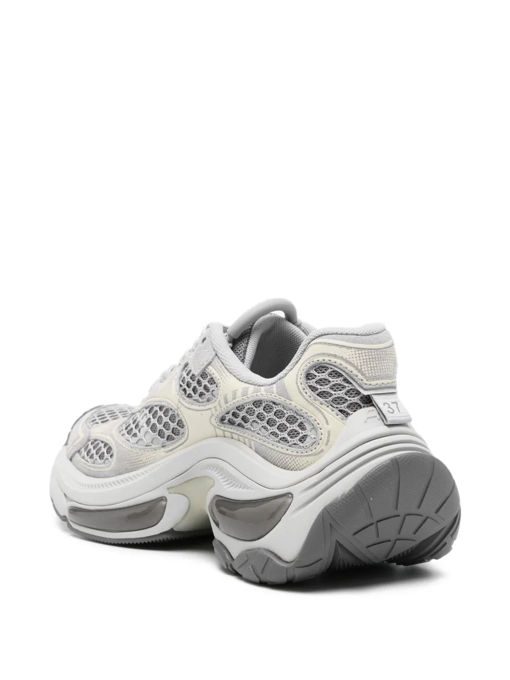Ash mesh-panels low-top sneakers Grijs