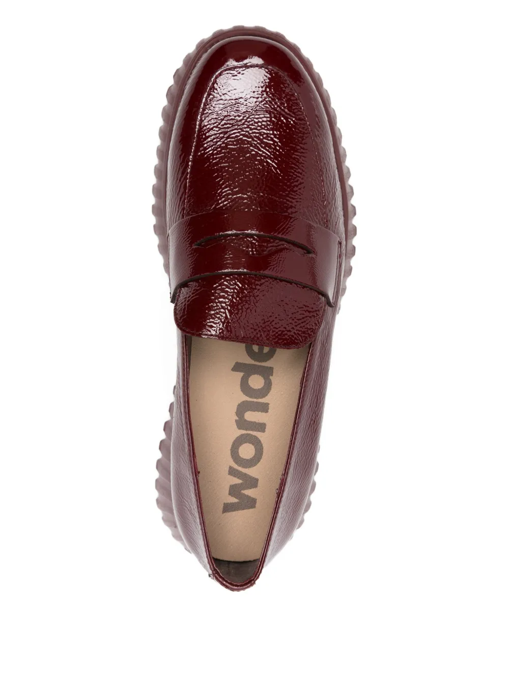 Wonders 30mm Flexfly Loafers In Red