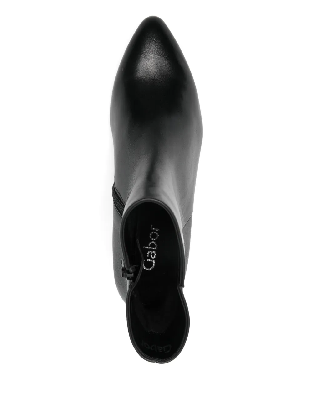 GABOR Enkellaarzen met blokhak Zwart