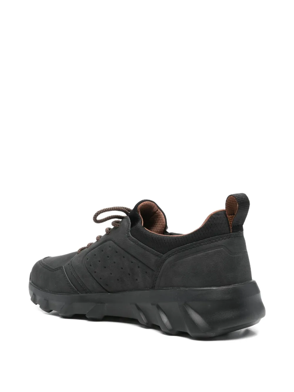 Bugatti Leisure perforated-detail sneakers Zwart