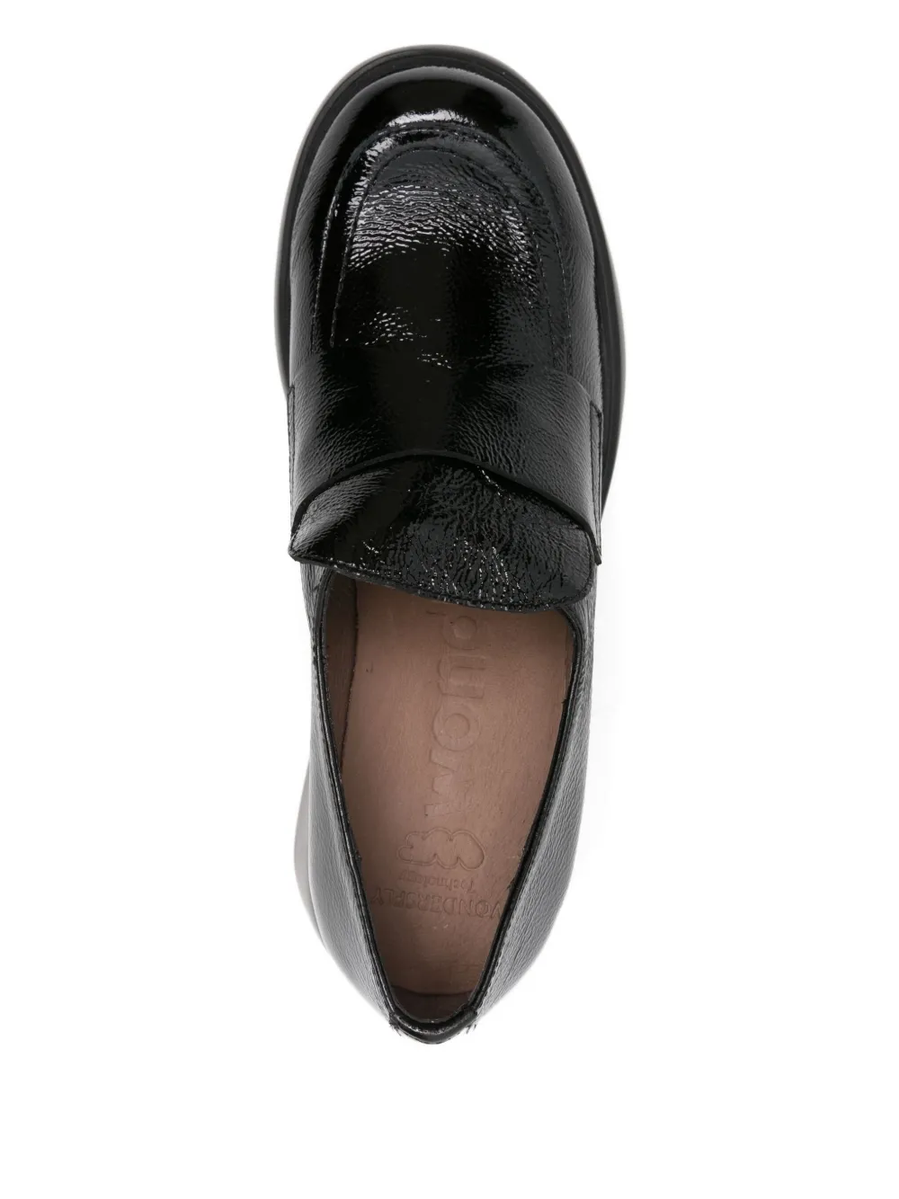 Wonders 65mm Patent-leather Loafers In Black