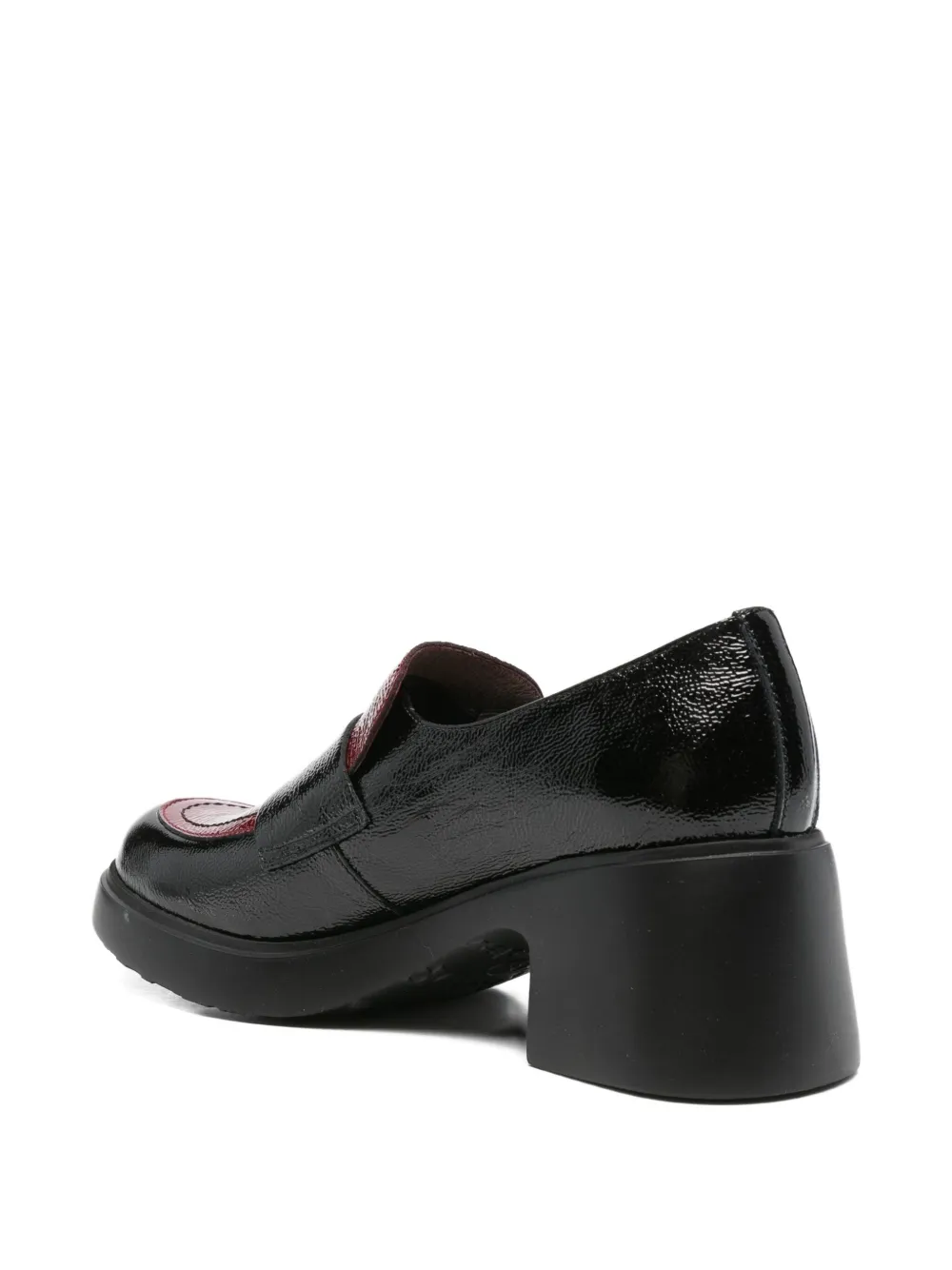 Wonders 60mm Patent Leather Loafers In Black