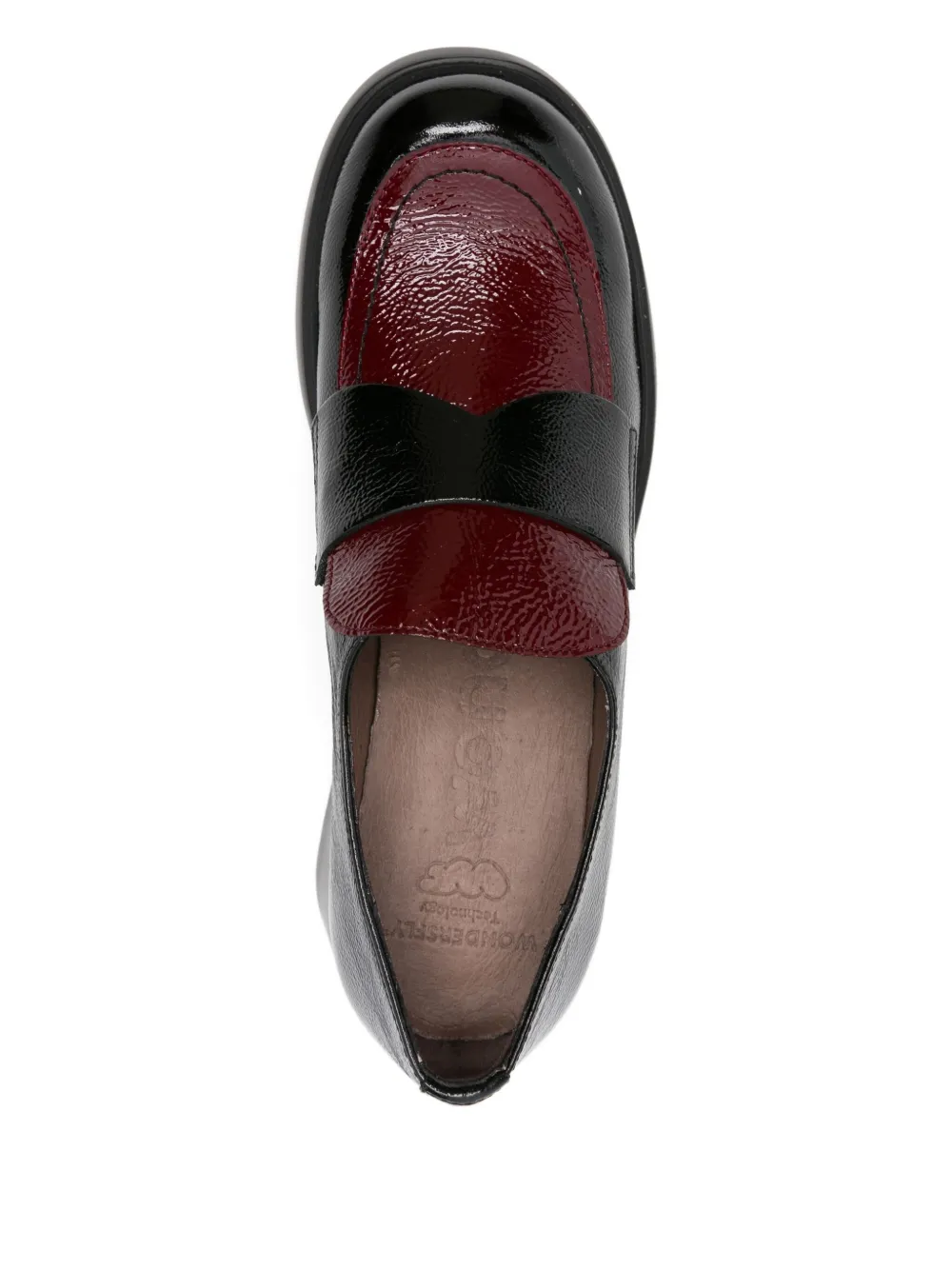 Wonders 60mm Patent Leather Loafers In Black