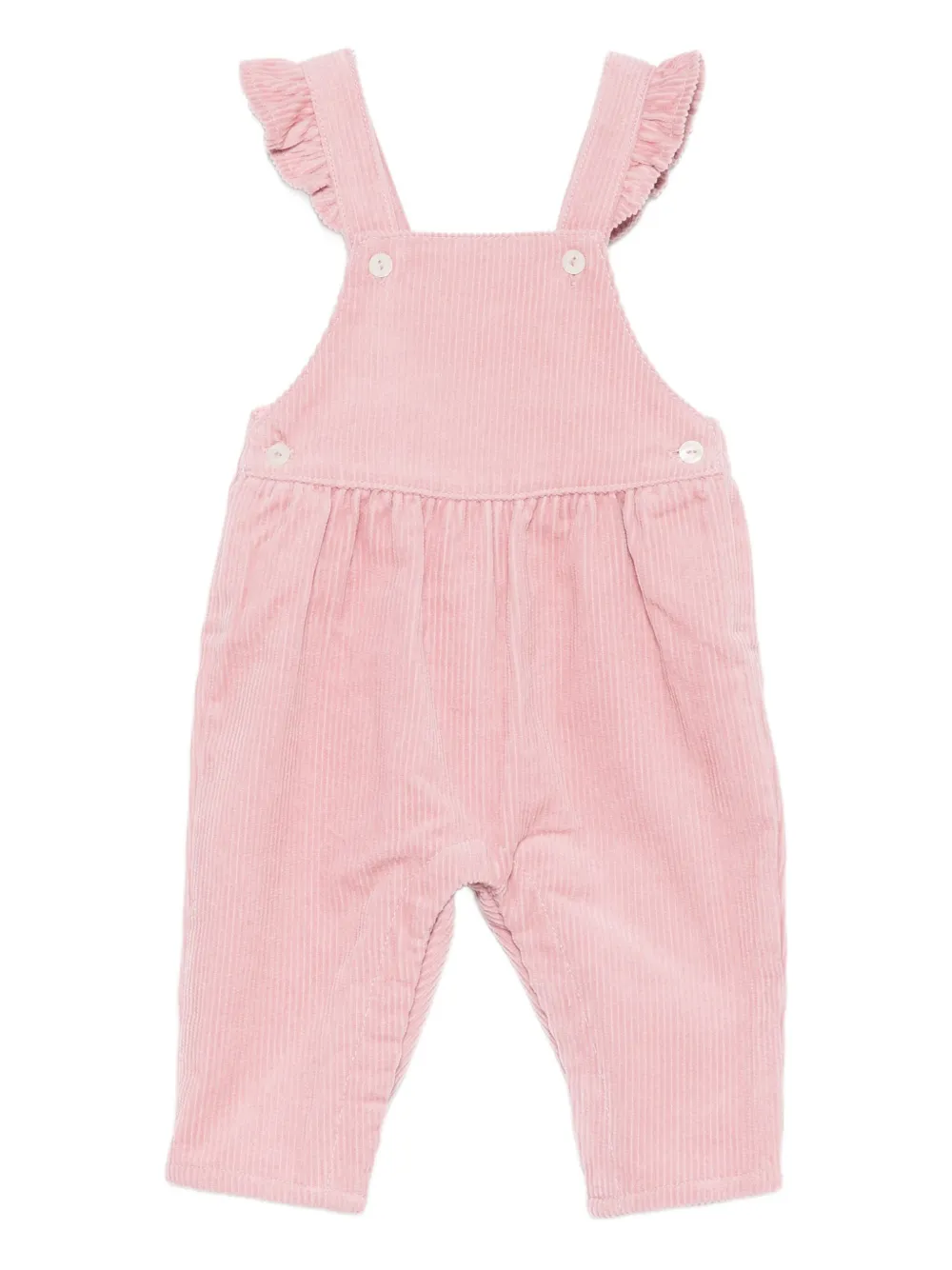 Tartine Et Chocolat Corduroy Romper In Pink