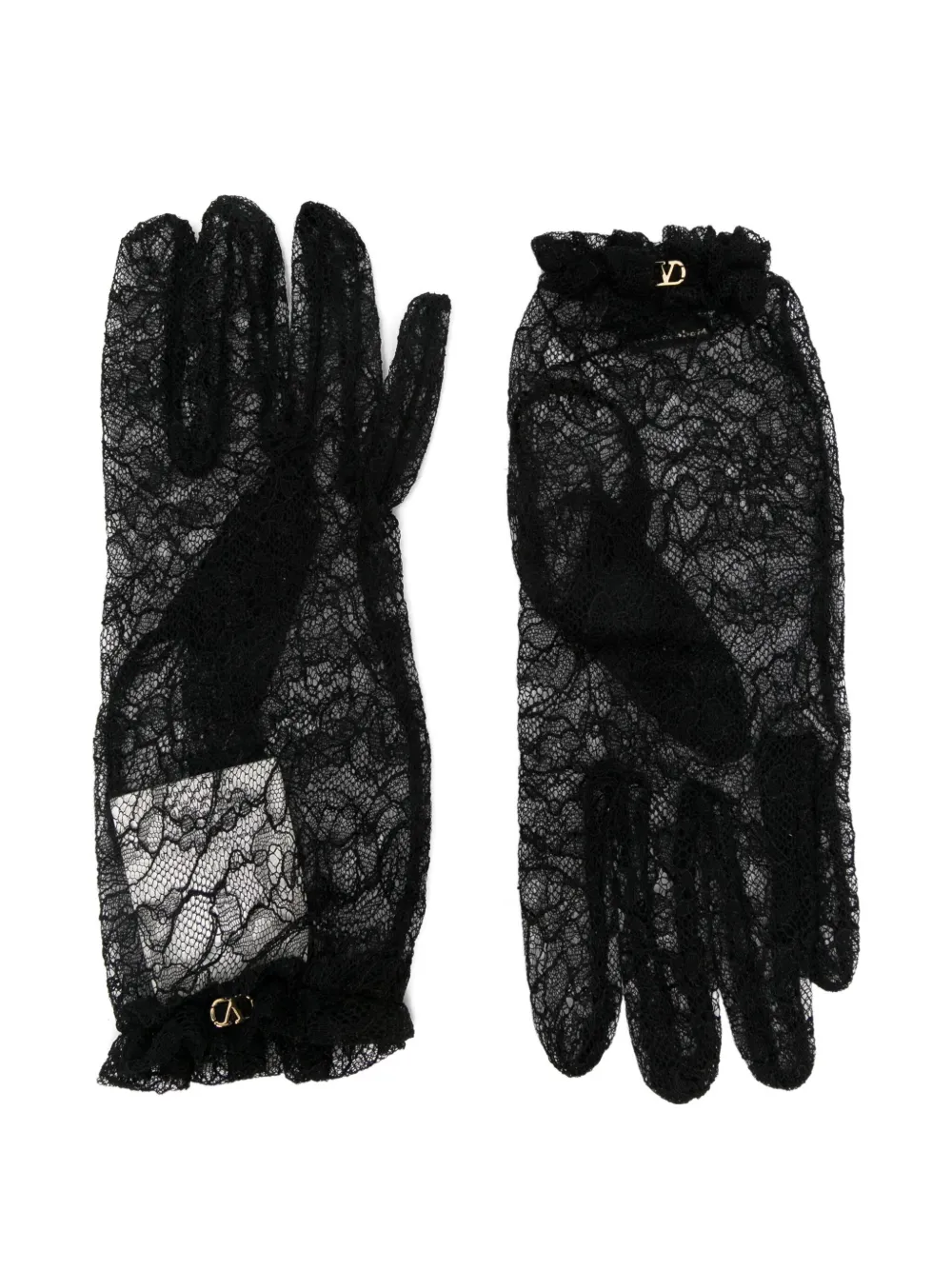 Valentino Garavani Valentino Garavani Gloves Black | Black | Image 1