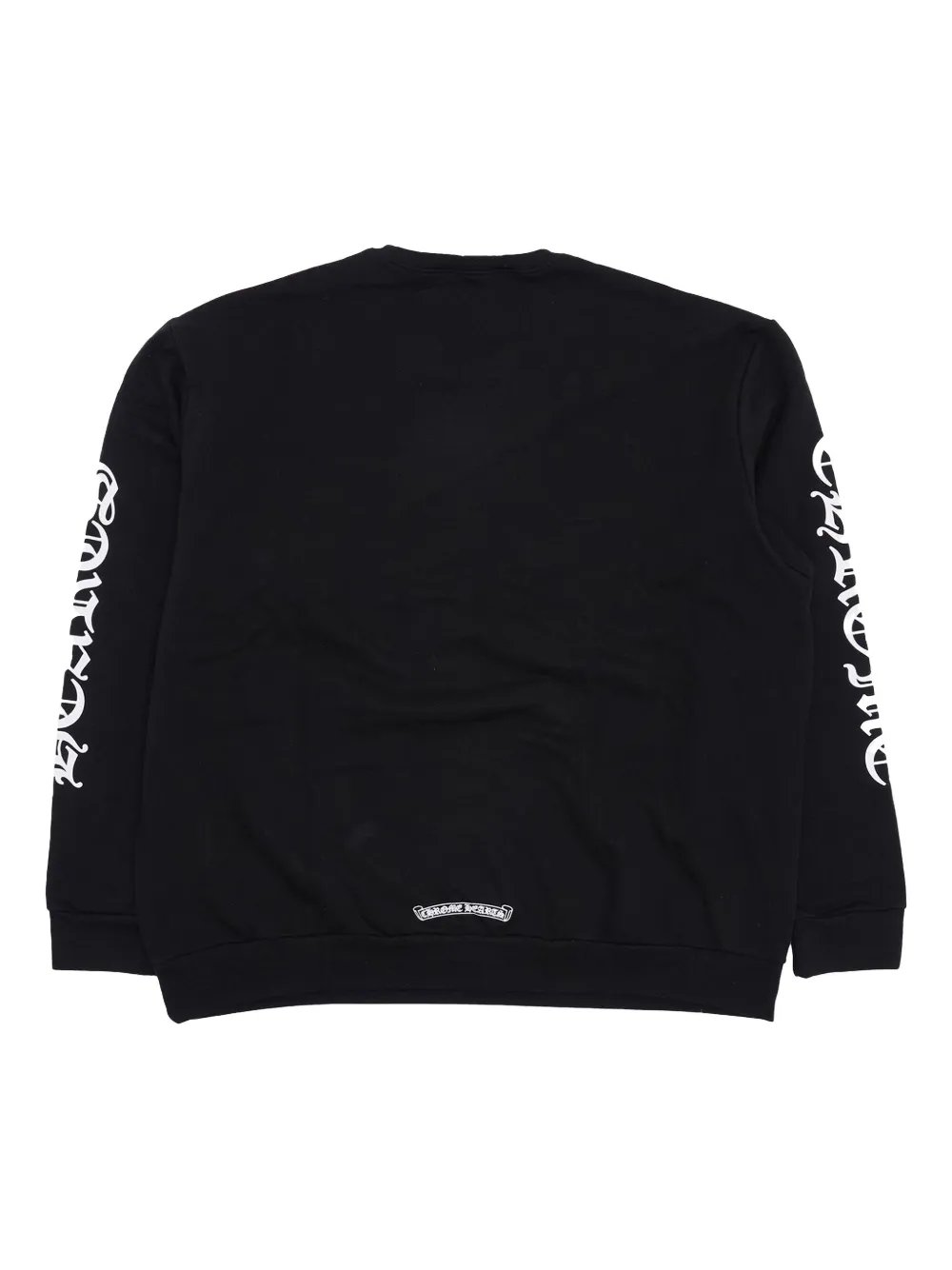 Chrome Hearts Sweater met logo en lange mouwen - Zwart