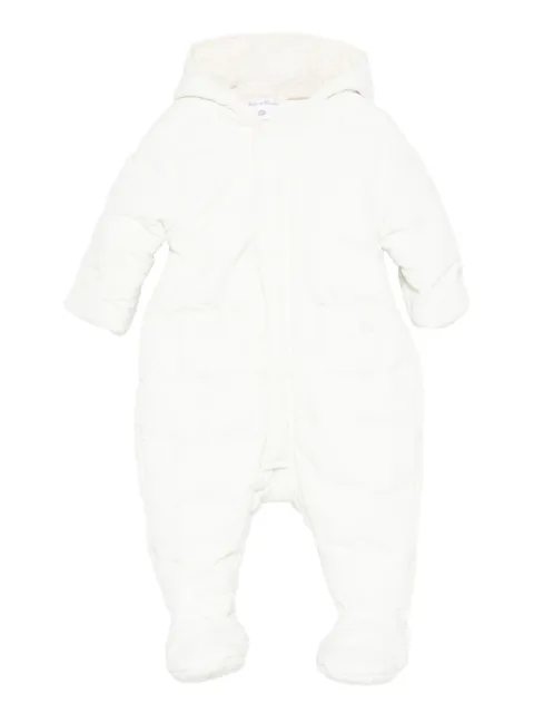 Tartine Et Chocolat quilted hooded snowsuit