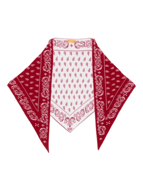 Guest In Residence paisley-pattern bandana scarf