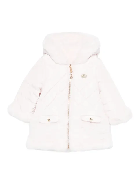 Tartine Et Chocolat quilted hooded coat