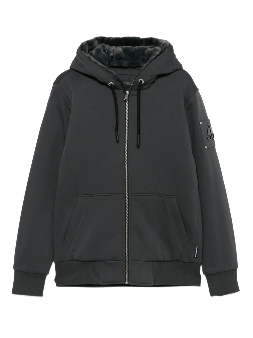 Moose Knuckles Classic Bunny hoodie | Grey | Image 1