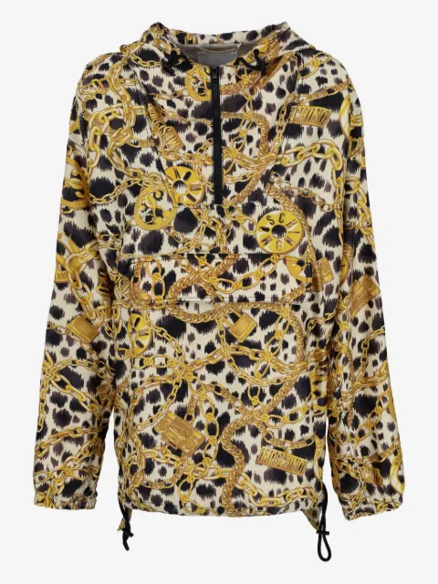 Moschino Pre-Owned chain-print jacket