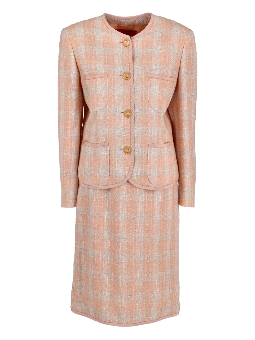Ungaro checkered suit | Pink | Image 1