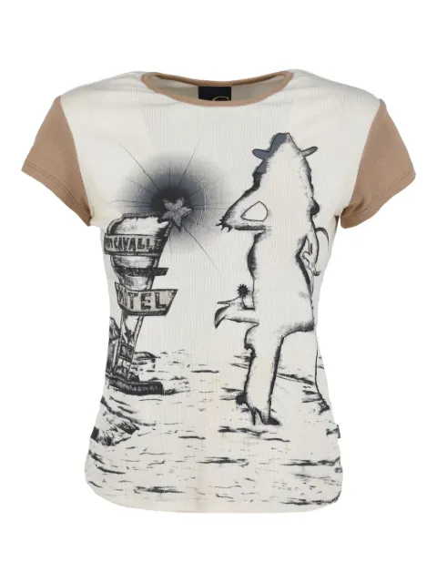 Just Cavalli graphic-print T-shirt